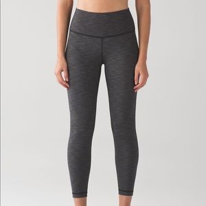Lululemon luxtreme heathered grey high times